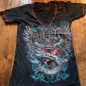 Sinful size large fits like a medium